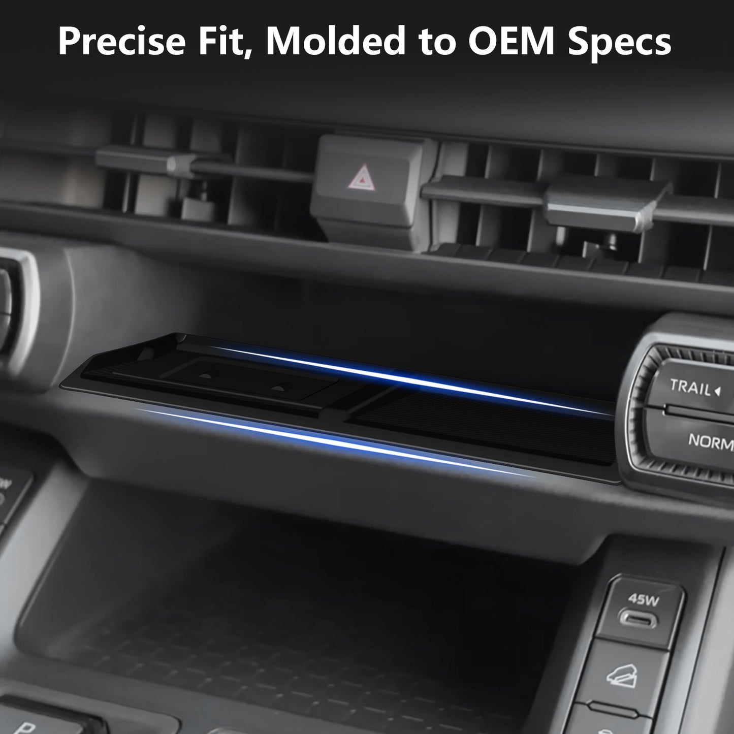 Wireless Charging Protective Mat for Toyota RAV4 2026 Accessories, Center Console Wireless Charger Mat Phone Charge Area Silicone Mat Silicone Pad for Toyota RAV4 2026