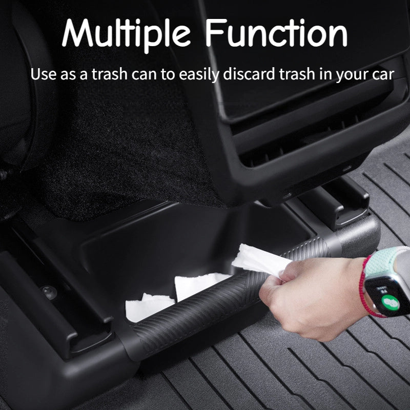 Organizátor zadní konzoly s víkem proti skluzu | Úložný box Gen 2 TPE pro model Tesla Y 2020-2025 Juniper