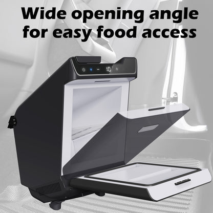 Rear Center Console Refrigerator 3.6L Portable Fridge Cooler & Warmer Quick Installation For Model Y Juniper