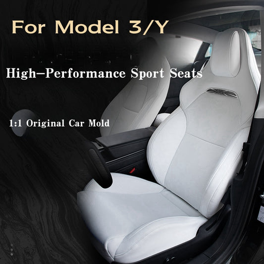 High-Performance Ventilated Sports Style Seats Replacement for Tesla Model 3/Y Highland