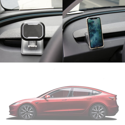 Magnetic Car Phone Holder with 360° Rotation, Designed for Model 3 Highland Air Vent Installation