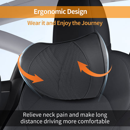 Universal Memory Foam Neck Pillow for Car, Office, and Home Comfort