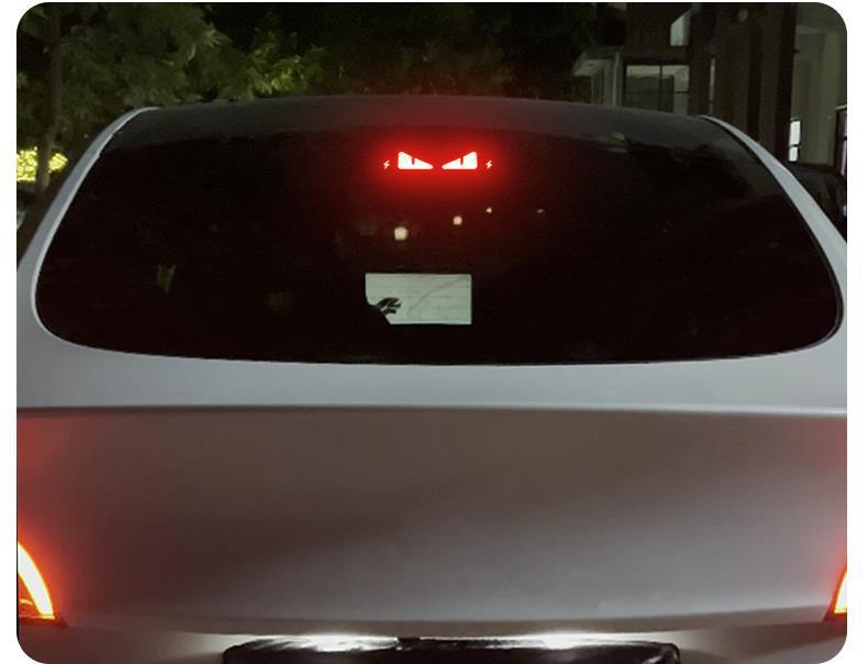 Halloween Decoration High-Mounted Brake Light Sticker for All Tesla Model 3 & Model Y 2017-2025