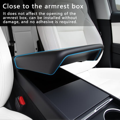 Premium Non-Slip TPU Center Console Cover for Tesla Model 3/Y (2024–2026)