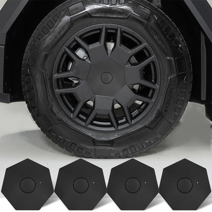 Wheel Caps for Tesla Cybertruck – Stylish Center Caps, 4-Piece Set