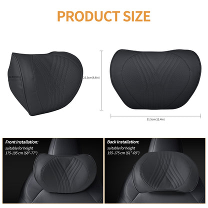 Universal Memory Foam Neck Pillow for Car, Office, and Home Comfort