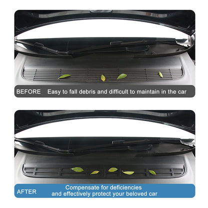 Air Intake Protective Cover for Tesla Model Y 2025 2026 Juniper Air Vent Cover Air Intake Vent Grille Cover (black) for tesla Model y Air Intake accessories