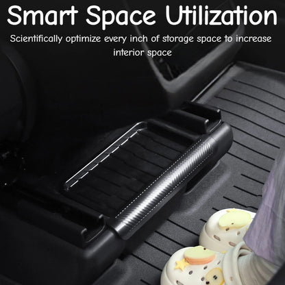 Organizátor zadní konzoly s víkem proti skluzu | Úložný box Gen 2 TPE pro model Tesla Y 2020-2025 Juniper
