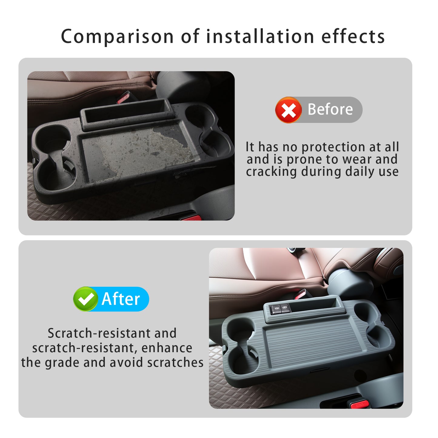 Center Console Table Tray for Sienna 2021 2022 2023 2024 2025,Second Row Seat Silicone Table Plate for Sienna Interior Accessories,Only for Sienna LTD/Platinum
