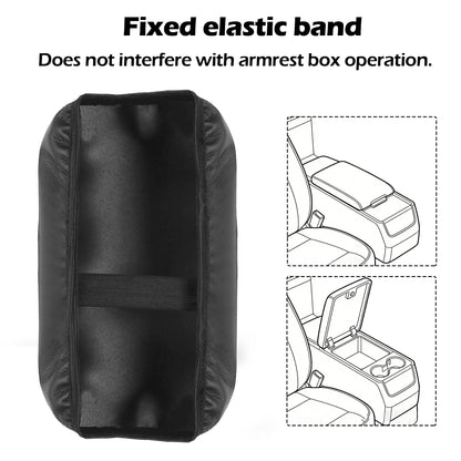 Center Console Cover for Toyota Corolla 2020 2021 2022 2023 2024 2025 2026 Leather Car Armrest Cover Cushion Interior Accessories Prevent Scratching