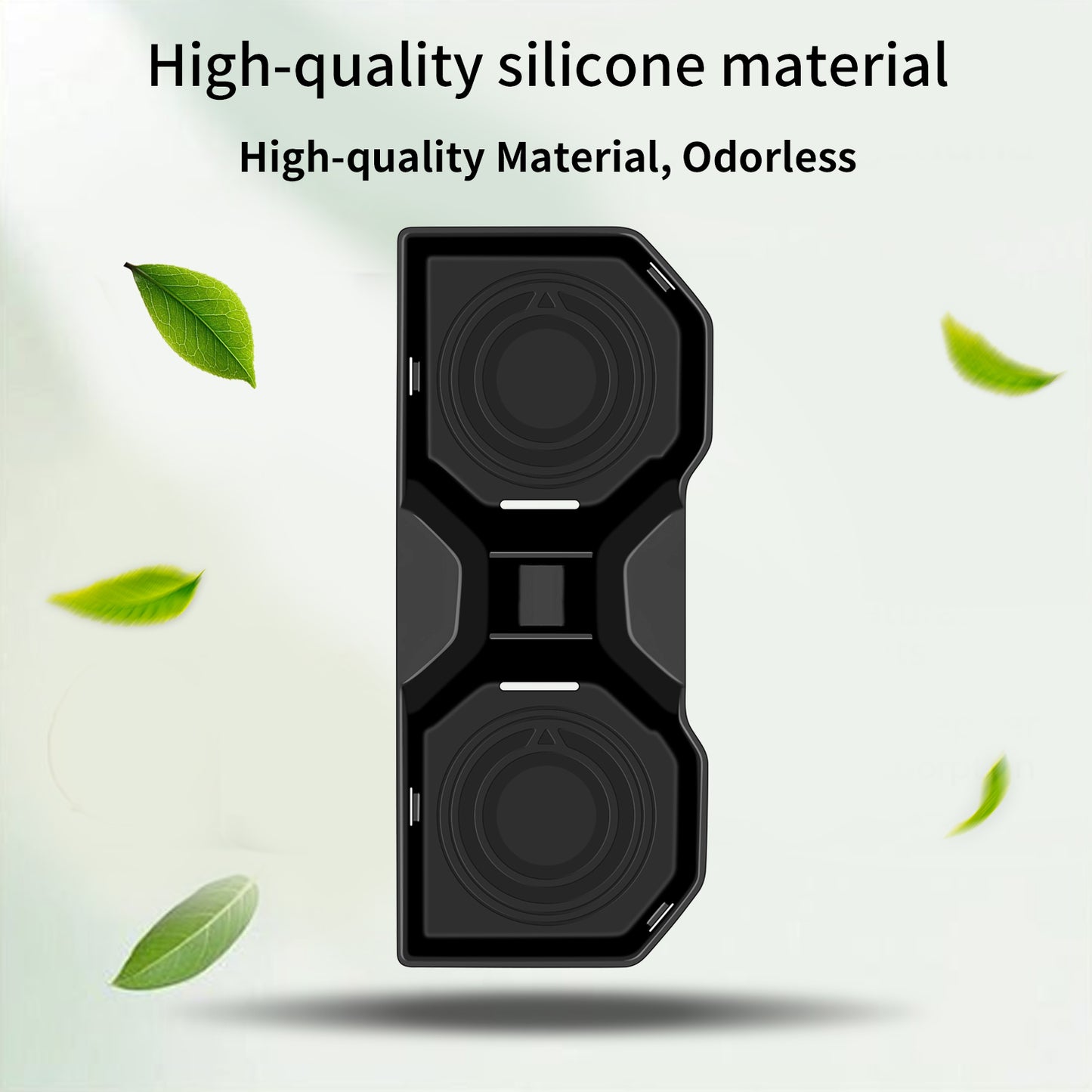 Silicone Cup Holder Inserts for Toyota RAV4 2026 Accessories, Non-Slip Silicone Center Console Protector Organizer to Prevent Spills & Scratches for RAV4 Interior Accessories