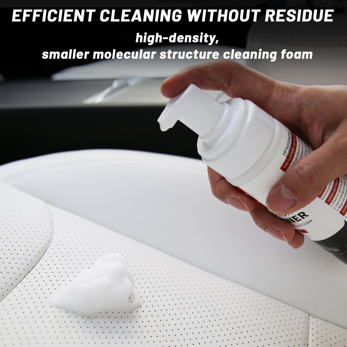 Detergente super potente Detergente antimacchia ecologico per interni auto Tesla Model 3/Y/S/X CyberTruck