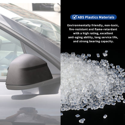 For Tesla Model Y Juniper 2025–2026 Side Mirror Protective Covers – Matte Carbon Fiber (2-Piece Set)