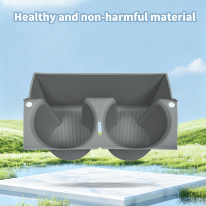 Center Console Cup Holder Insert for Sienna 2021 2022 2023 2024 2025,2025 Upgraded Organizer TPE Cup Holder for Sienna Interior Accessories