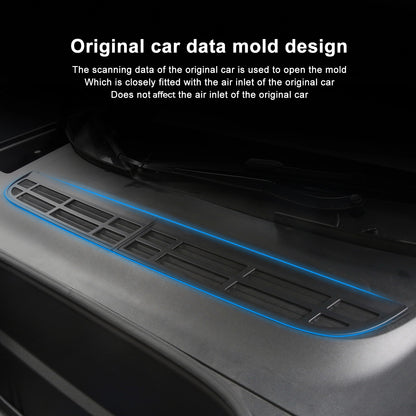 Air Intake Protective Cover for Tesla Model Y 2025 2026 Juniper Air Vent Cover Air Intake Vent Grille Cover (black) for tesla Model y Air Intake accessories