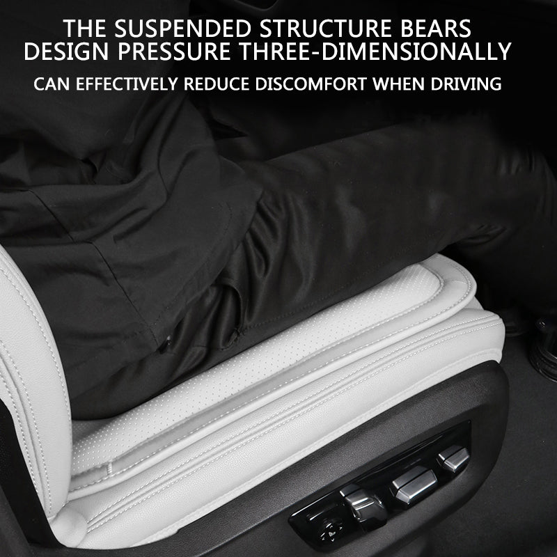 Nappa Leder Sitzkissen für Tesla Modell Y3SX Anti-Rutsch-Memory