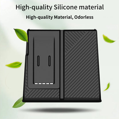 Wireless Charging Protective Mat for Toyota RAV4 2026 Accessories, Center Console Wireless Charger Mat Phone Charge Area Silicone Mat Silicone Pad for Toyota RAV4 2026