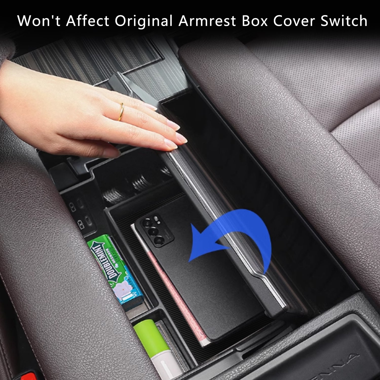 Center Console Organizer Tray Compatible with 2021-2025 Toyota