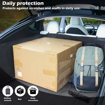 Dog Car Seat Cover for Trunk Cargo Liner for Dogs, Waterproof Pet Cargo Cover Dog Seat Mat for 2025 2026 Tesla Model Y Juniper 2026 Upgraded 600D Heavy Duty Waterproof Scratch-Resistant Dog Hammock