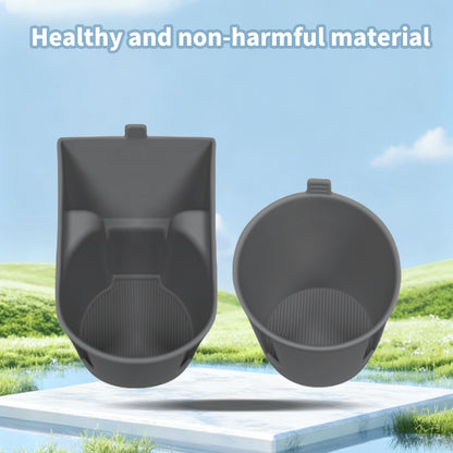 2PCS Center Console Cup Holder Insert for Sienna 2021 2022 2023 2024 2025,2025 Upgraded Organizer TPE Cup Holder for Sienna Interior Accessories