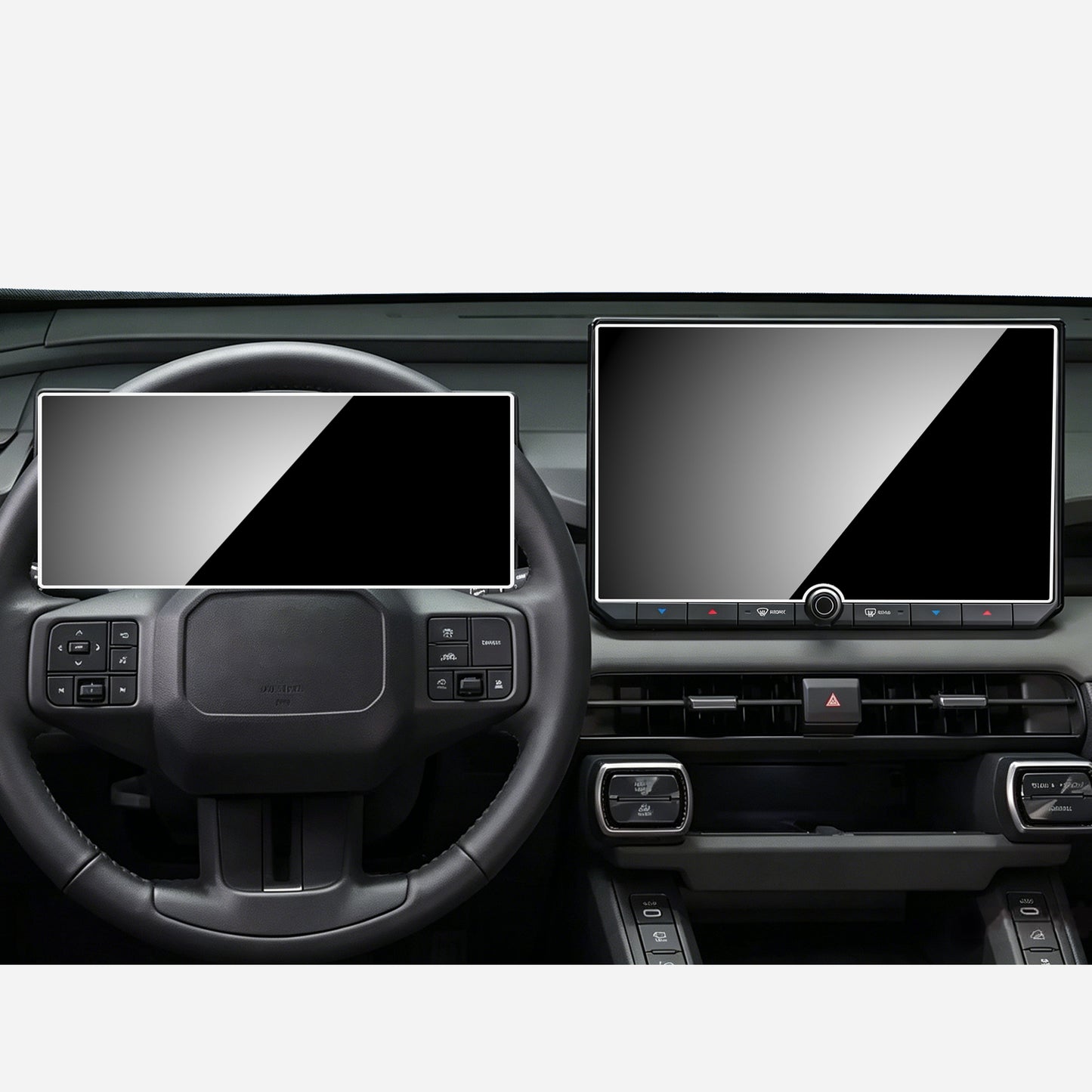 Ochranná fólie na displej pro Toyota RAV4 2026 s digitálními ukazateli o velikosti 10,5 palce (LE/SE/XLE Premium/Woodland/XSE/Limited), tvrzené sklo 9H pro RAV4 2026, odolné proti poškrábání&HD Průhledný