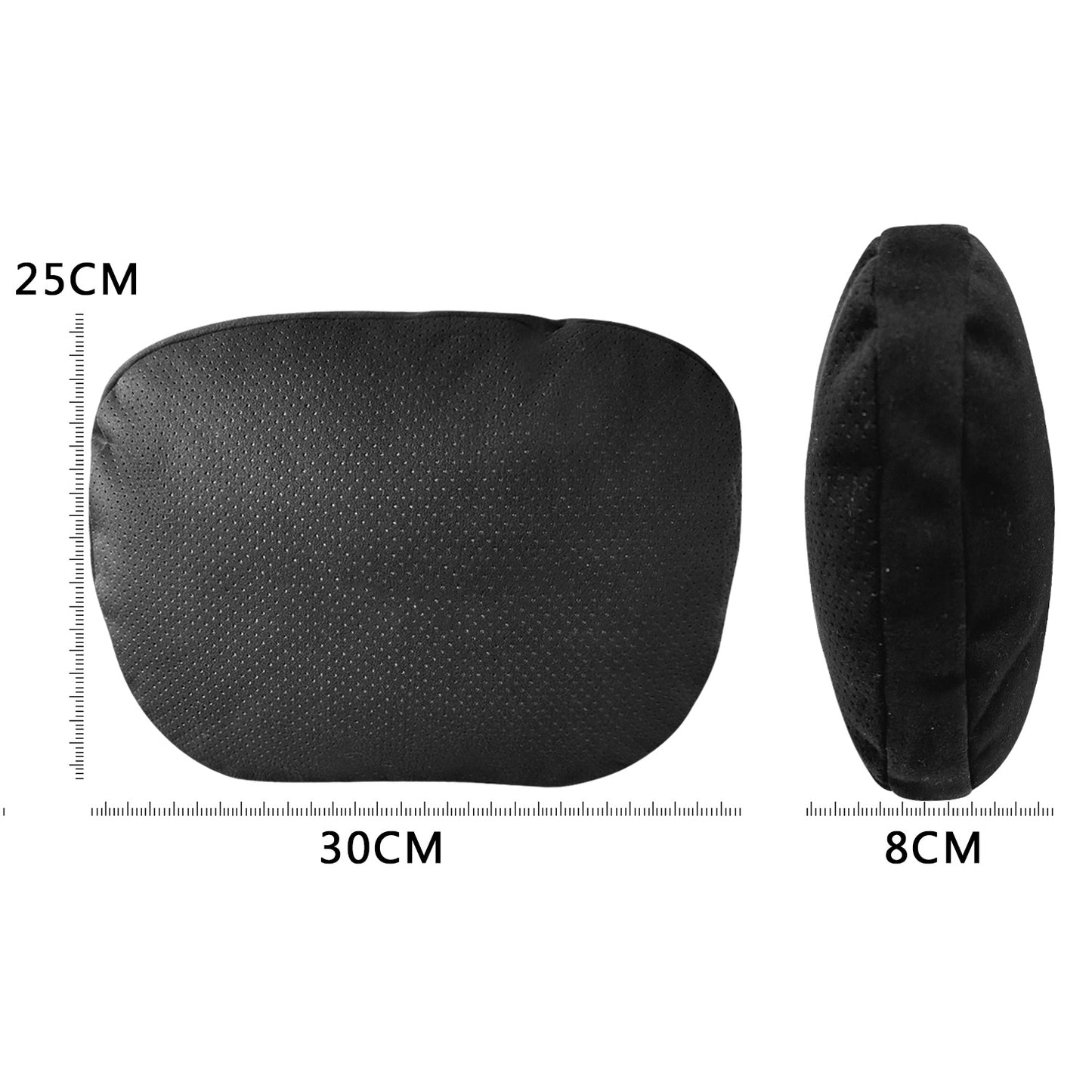 Cuscino poggiatesta per modello 3 highland/3/Y/S/X - Supporto per collo auto in pelle scamosciata