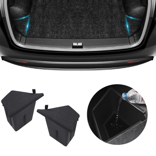 Rear Trunk Side Storage Bins Organizers for Tesla Model Y Juniper 2025+ (2PCs)