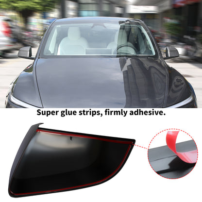 For Tesla Model Y Juniper 2025–2026 Side Mirror Protective Covers – Matte Carbon Fiber (2-Piece Set)
