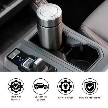 Silicone Cup Holder Inserts for Toyota RAV4 2026 Accessories, Non-Slip Silicone Center Console Protector Organizer to Prevent Spills & Scratches for RAV4 Interior Accessories