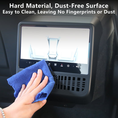 2 in 1 Rear Seat Air Conditioning Outlet Accessories for 2025 2026 Tesla Model Y Juniper Accessories 2024-26 Model 3 Highland Air Condition Outlet Grille Protector Flow Vent Grille Protection