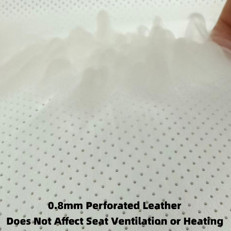 Model 3/Y One-piece Full-coverage Leg Rest Cushion Memory Foam Breathable Seat Cover 1pc