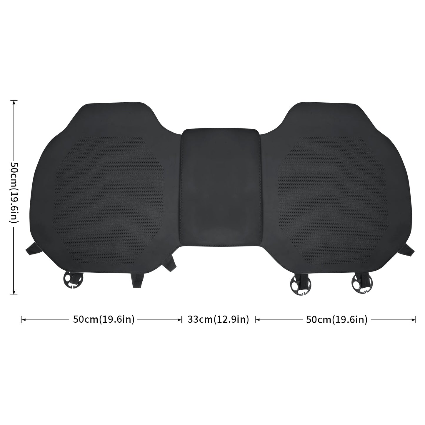 Breathable Ultra-Thin Leather Seat Cushion for All Cars