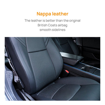 Ventilated Cooling Seat Cushion with Breathable Cover for Tesla Model 3 & Y