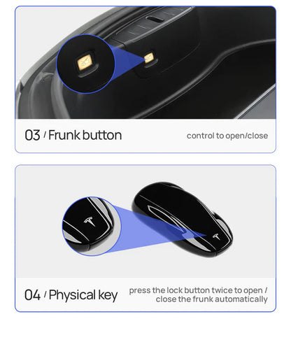 Power Frunk 2.0 Upgrade for Model 3/Highland/Y/Juniper 2025