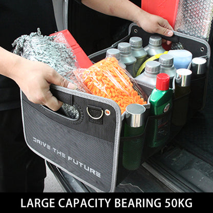 Recipiente de armazenamento do organizador dobrável do porta-malas traseiro para o modelo 3 Y S X NOVO MODELO 3 Highland