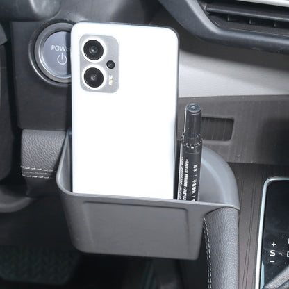 2PCS Cup Holder Storage Box for Toyota Sienna 2021-2026 Gear Shift Insert Organizer Tray Pockets Cup Groove Storage Multifunction Box(Gray)