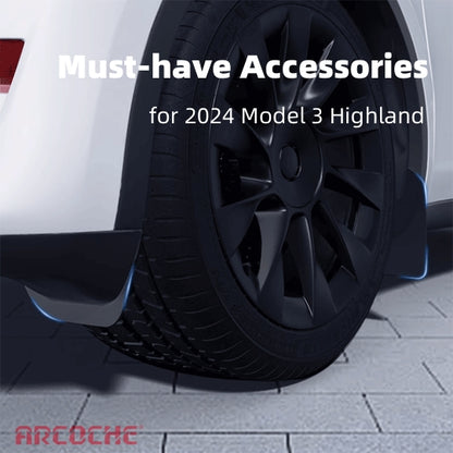 Must Have Accessories Bundle d’accessoires pour le nouveau propriétaire pour le modèle 3 Highland 2024