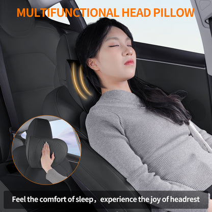 Universal Memory Foam Neck Pillow for Car, Office, and Home Comfort