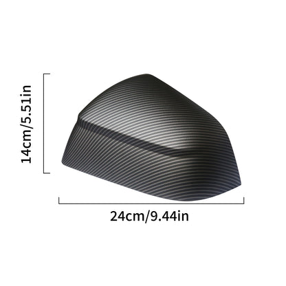 For Tesla Model Y Juniper 2025–2026 Side Mirror Protective Covers – Matte Carbon Fiber (2-Piece Set)