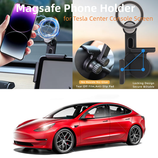 Supporto per telefono per auto 2023, supporto per cellulare con magnete più forte, per telefono, per Tesla modello 3/Y, adatto a tutti i telefoni