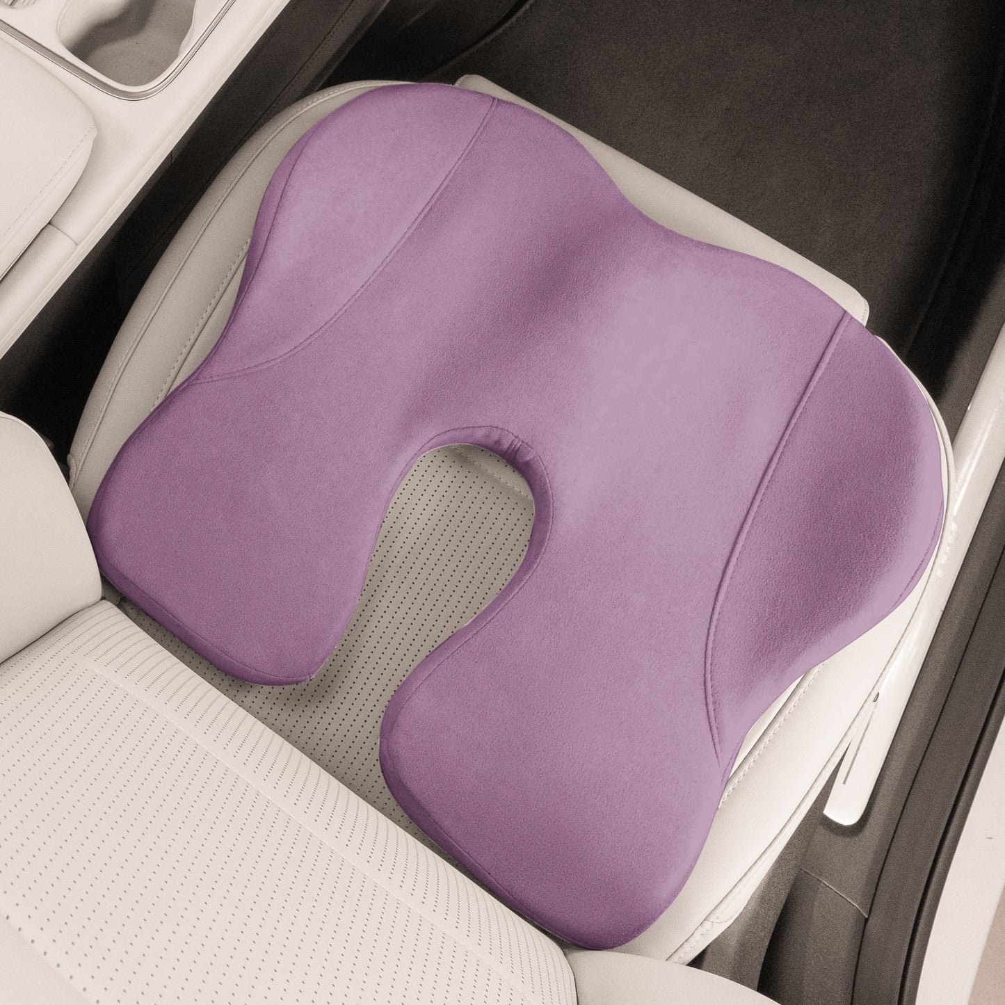 Car Seat Cushion,Office Chair Cushion Memory Foam Non-Slip Cushion Relief Chair Pad Ergonomic Cushion for Tailbone Pain Relief, Sciatica Support, Improved Posture While Sitting