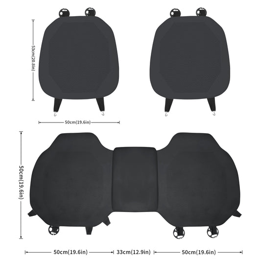 Breathable Ultra-Thin Leather Seat Cushion for All Cars