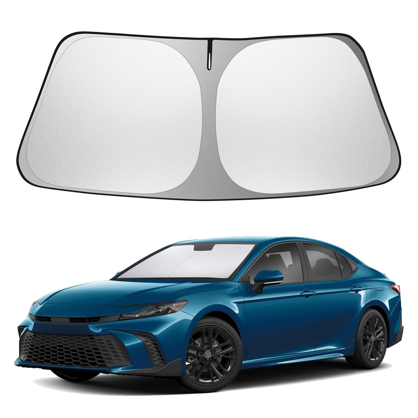 Parasole per parabrezza per Toyota Camry 2025 2026 LE XLE Hybrid SE XSE Accessori Parasole per auto per finestrini anteriori Parasole per parabrezza anteriore &  Copertura parasole per finestrino