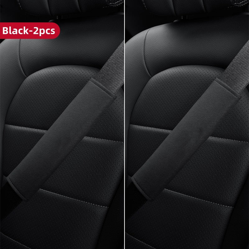 Cubierta del cinturón de seguridad cubre la correa de hombro para todos los modelos 3 y s x nuevo modelo 3 Highland (1 par)