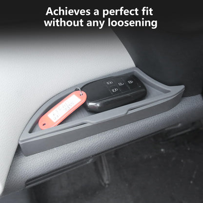 Organizador de almohadilla de consola central para accesorios Sienna 2021-2025 2026, cubierta de textura original del panel de control central para Sienna LE Limited Platinum SE XLE XSE