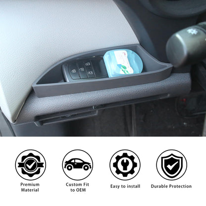 Organizador de almohadilla de consola central para accesorios Sienna 2021-2025 2026, cubierta de textura original del panel de control central para Sienna LE Limited Platinum SE XLE XSE