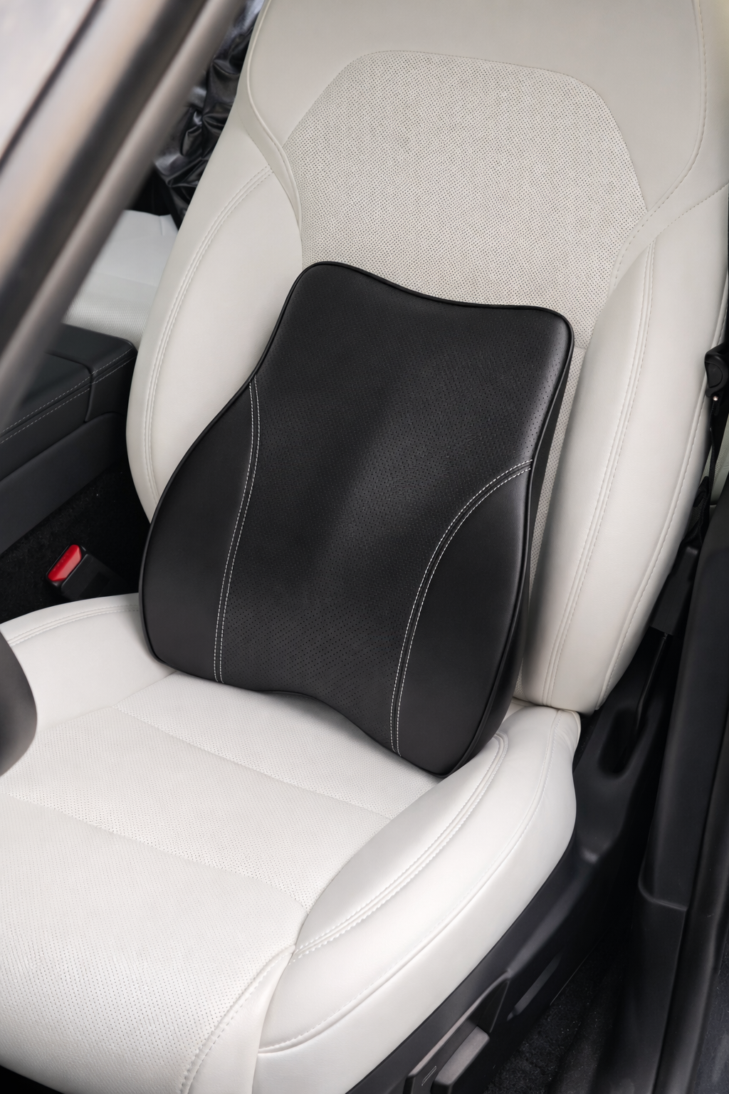 Memory Foam Car Neck Kissen passt für Tesla alle Modelle - schwarz