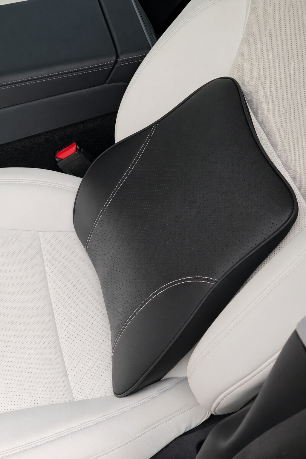 Memory Foam Car Neck Kissen passt für Tesla alle Modelle - schwarz