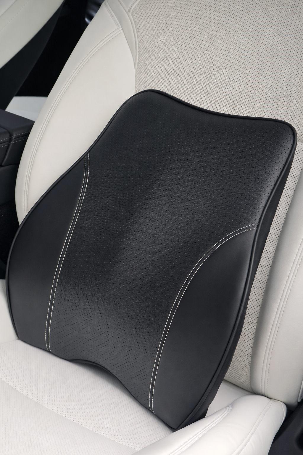 Memory Foam Car Neck Kissen passt für Tesla alle Modelle - schwarz