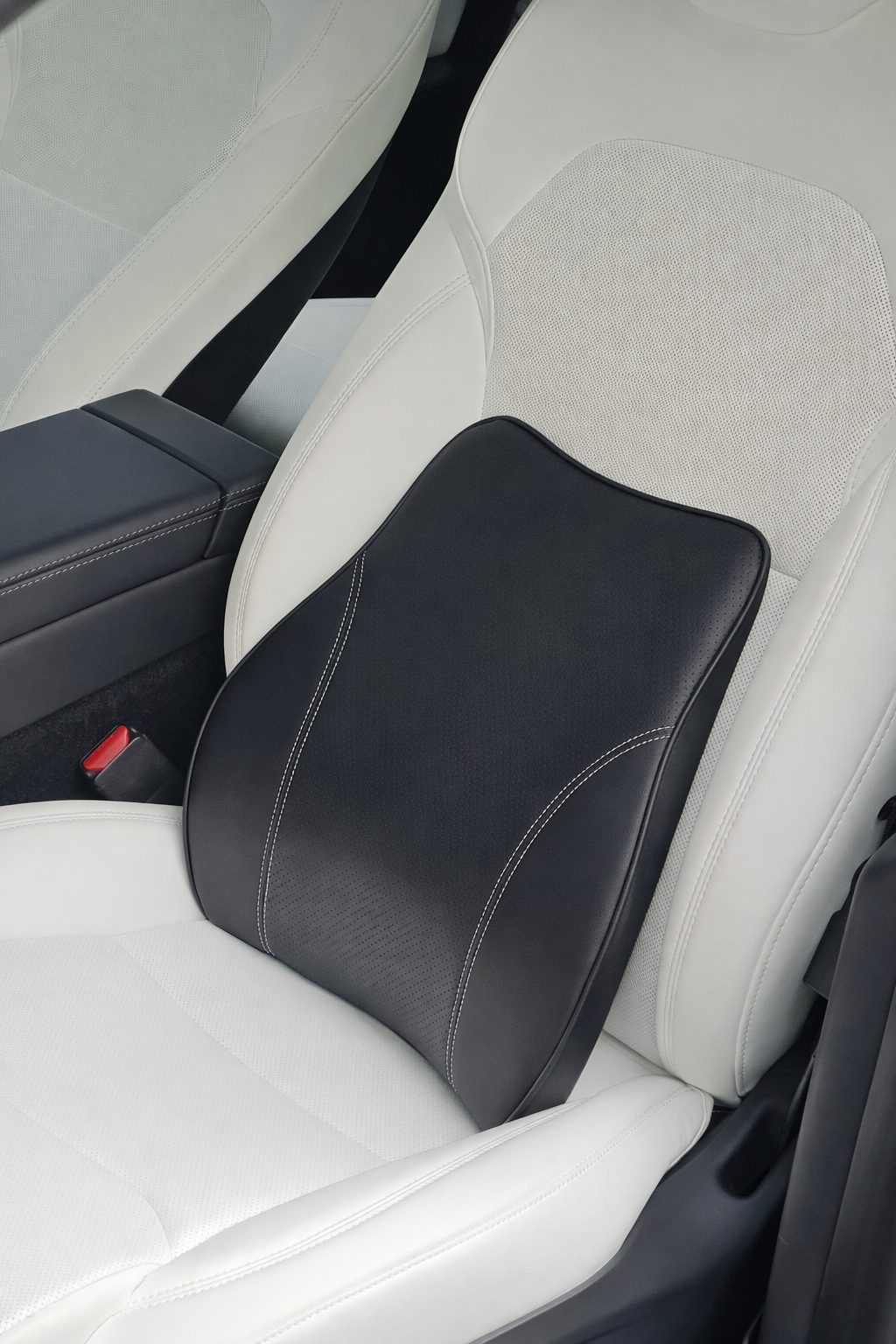 Memory Foam Car Neck Kissen passt für Tesla alle Modelle - schwarz
